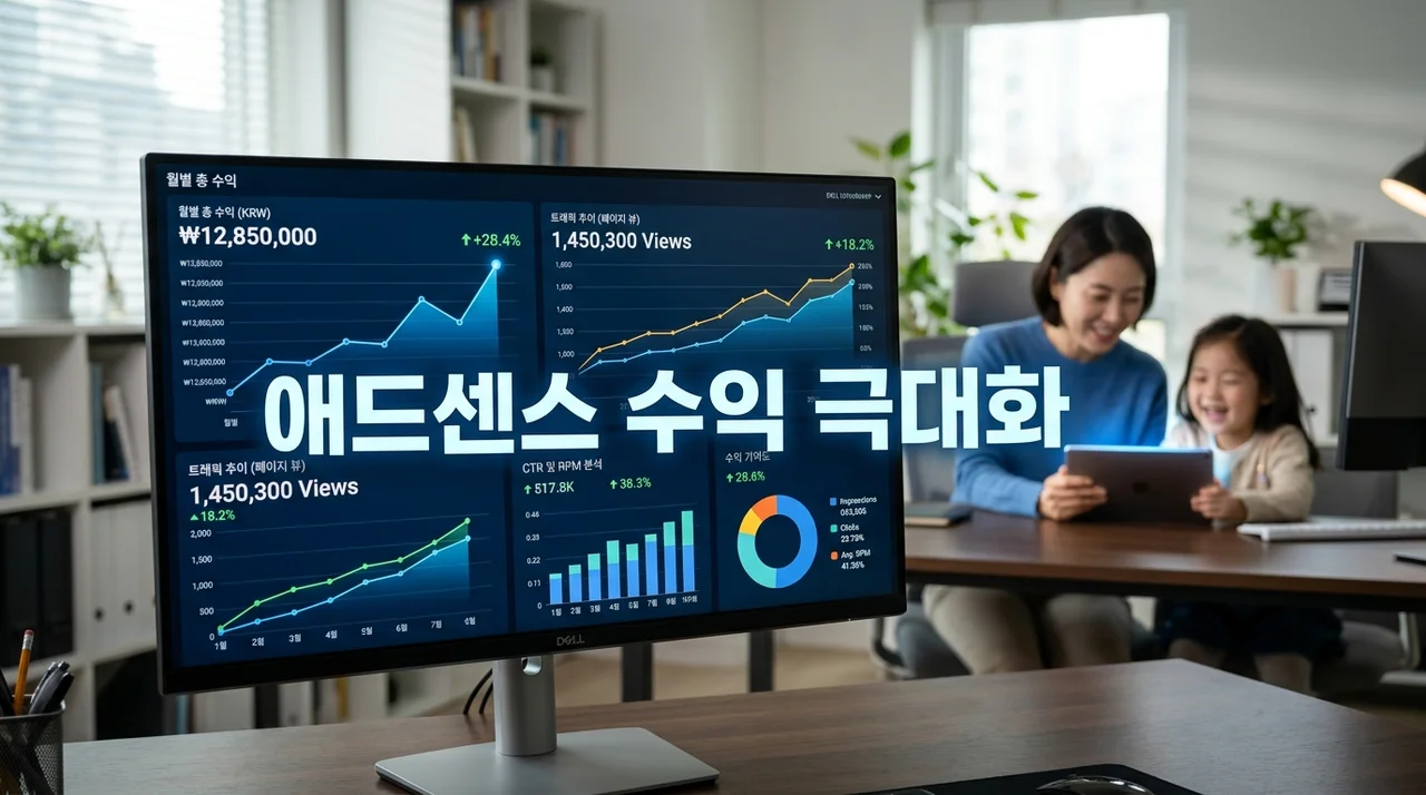 알짜 닷컴처럼 고품질 콘텐츠로 구글 애드센스 수익 극대화하는 비법