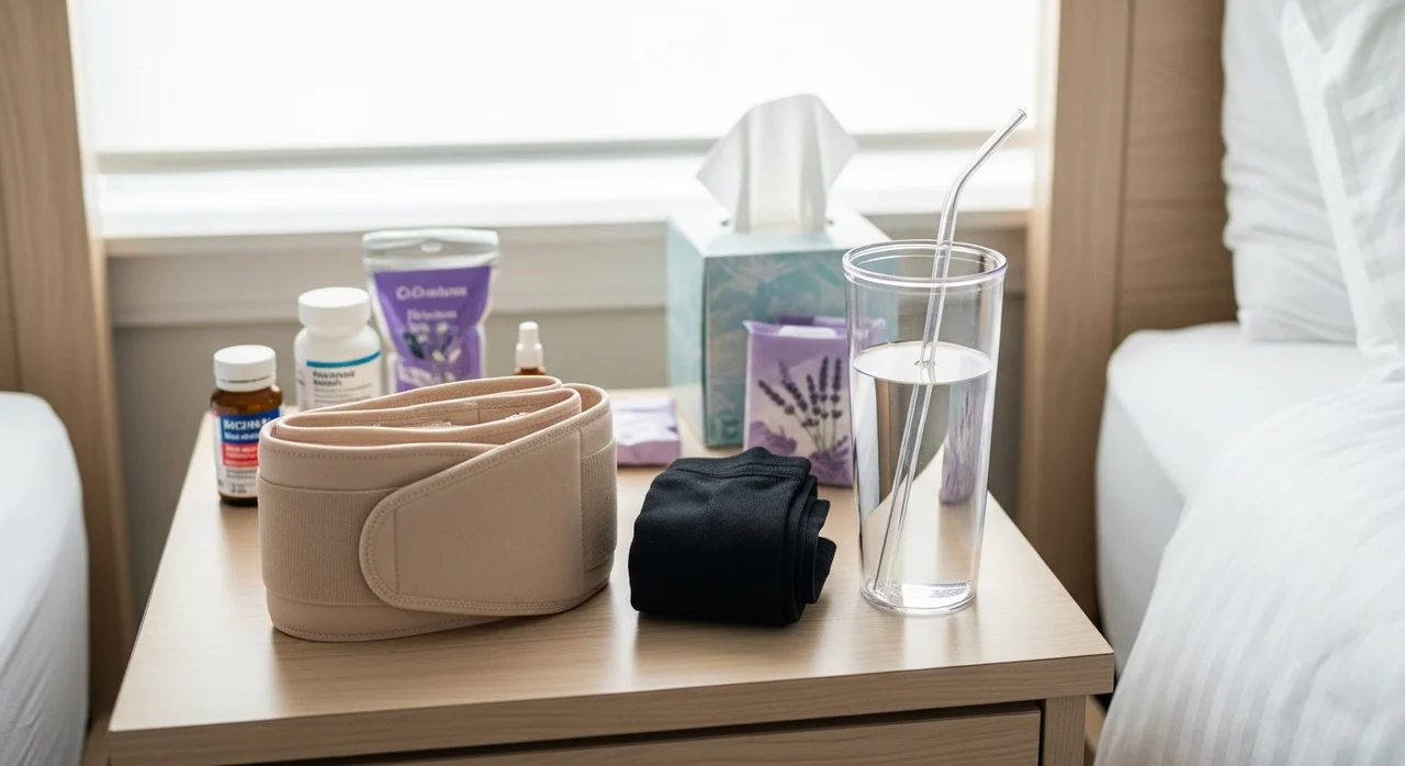 제왕절개 산모를 위한 추가 준비물