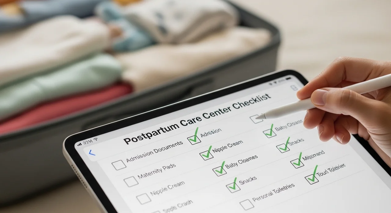 산후조리원 입소 전 체크리스트 및 꿀팁