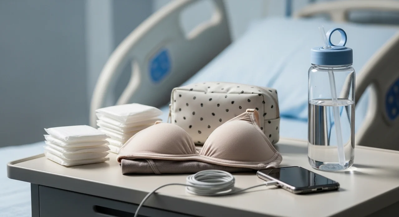 병원 입원 시 엄마를 위한 필수 출산가방 준비물품