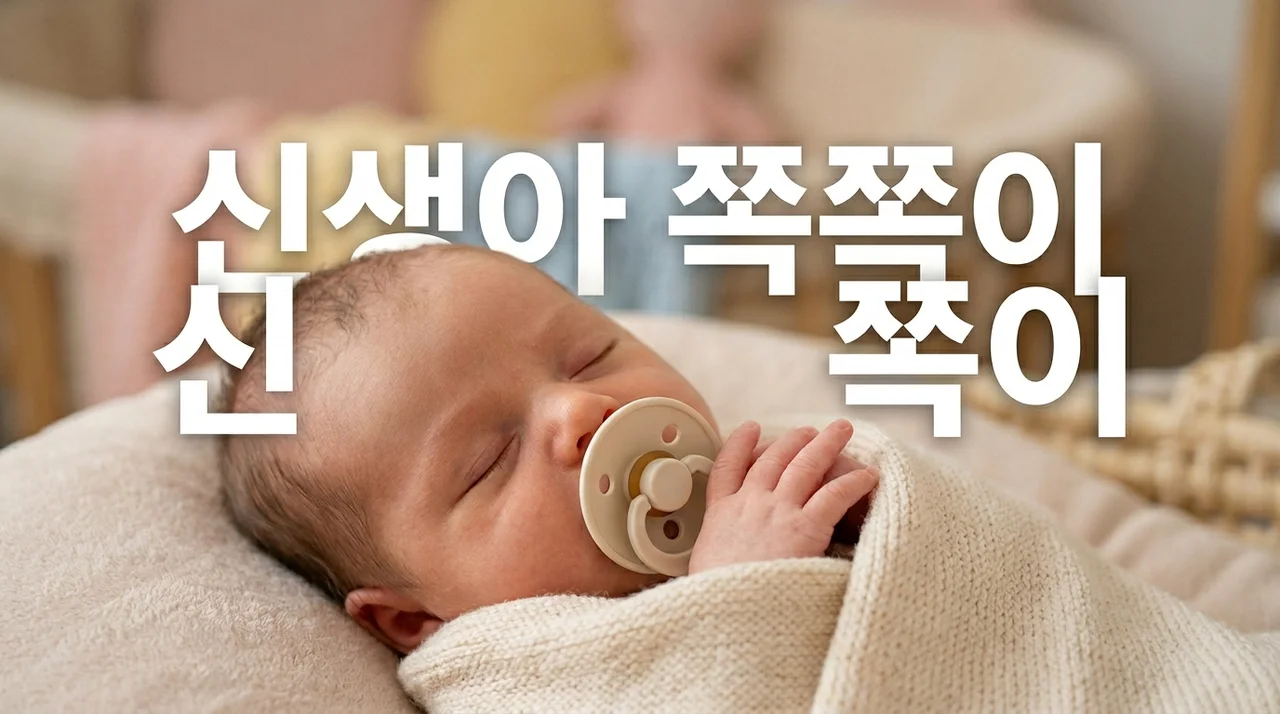 신생아 쪽쪽이: 사용 시기부터 끊는 방법까지, 안전 가이드