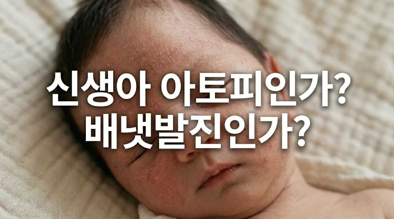 신생아 아토피인가? 배냇발진인가? 구별법 & 올바른 관리 노하우