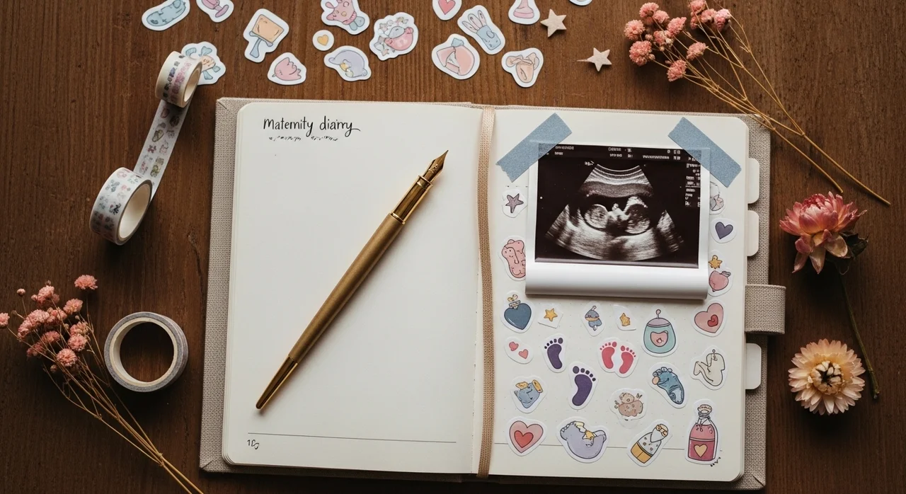 산모 수첩 200% 활용하기: 초음파 사진과 태교 일기