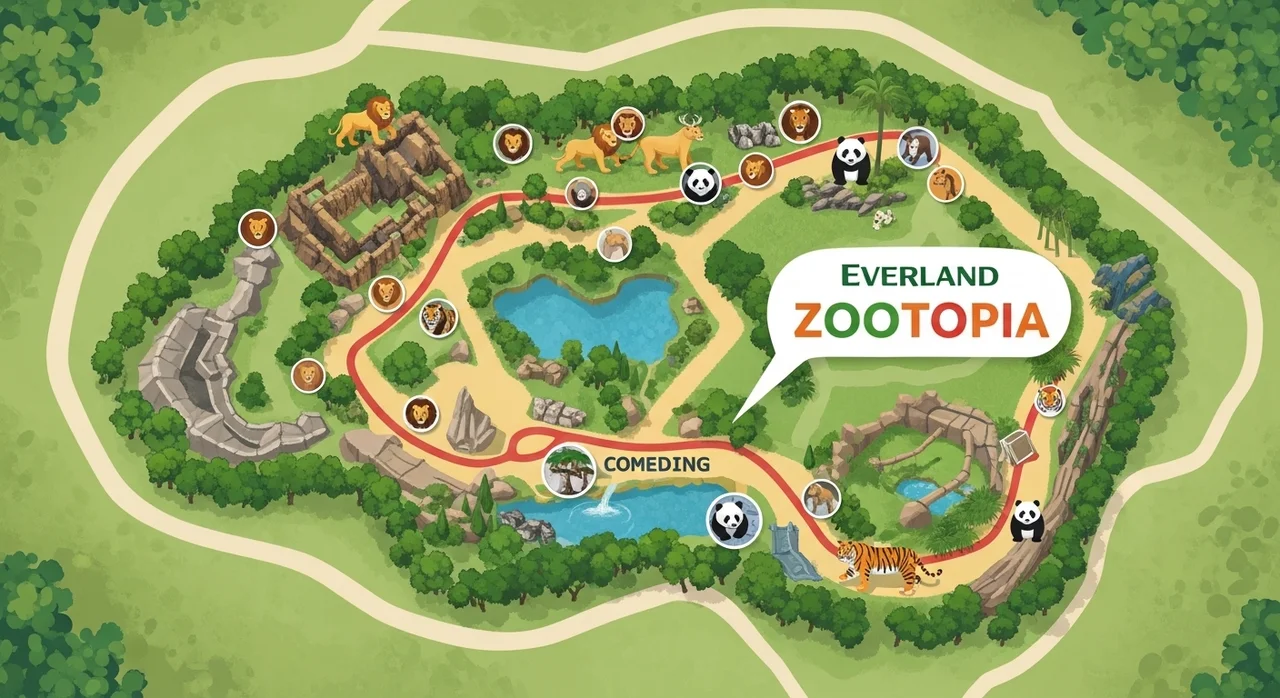 아기랑 함께하는 최적의 주토피아 동선