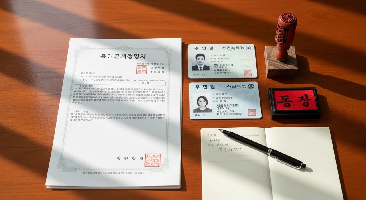 혼인신고 전 반드시 챙겨야 할 준비물