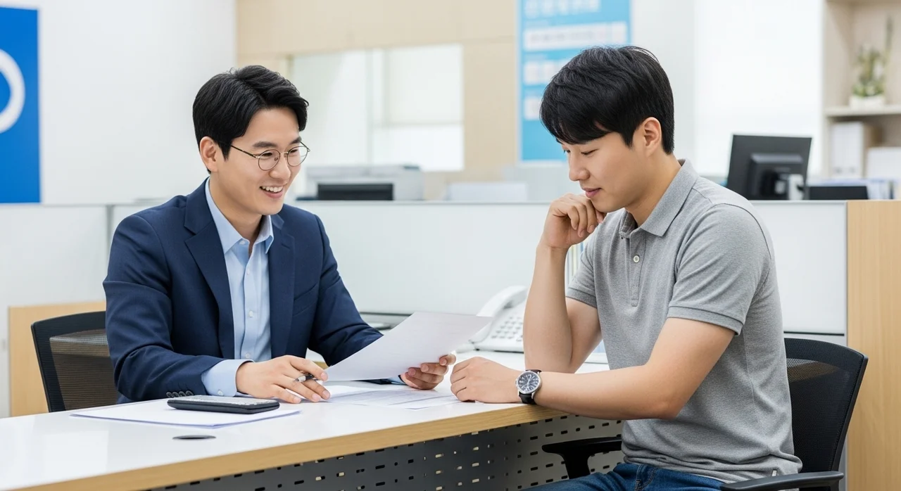 방문 신고: 동사무소(행정복지센터) 이용하기