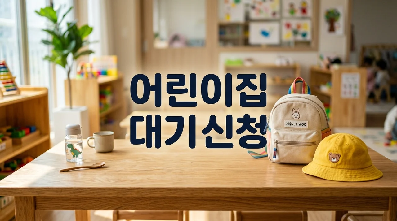 어린이집 등록 대기 신청 방법 및 입소 순위 꿀팁 완벽 가이드