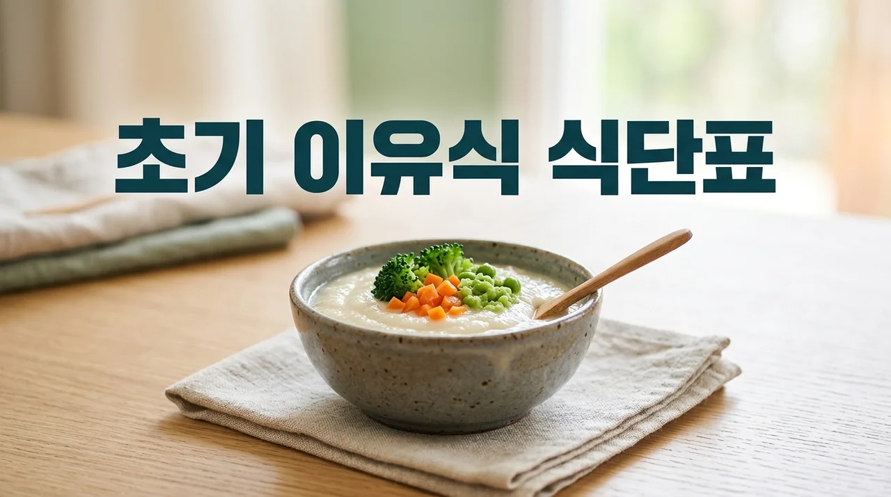 초기 이유식 식단표 1단계 가이드: 시작 시기와 알레르기 관리법