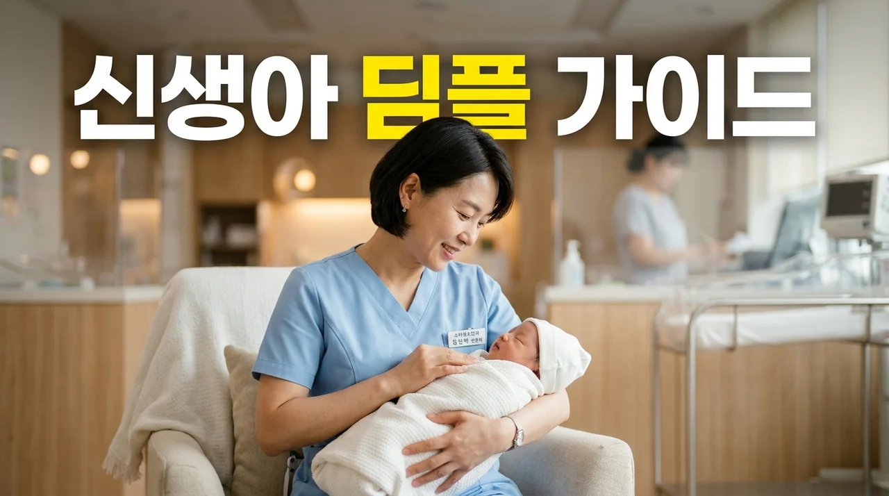 신생아 딤플 증상과 초음파 검사 시기 및 위험 신호 총정리
