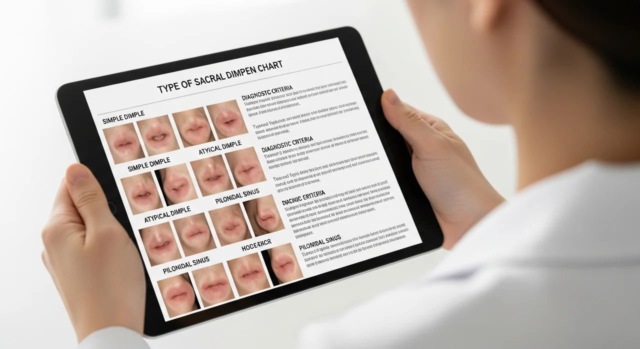 정상적인 딤플 vs 위험한 딤플 구별법