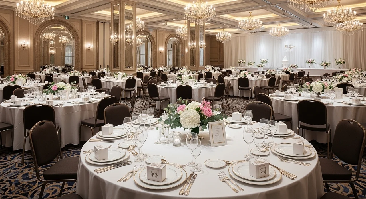 장소 선정 및 음식: 하객의 만족도를 결정하는 요소