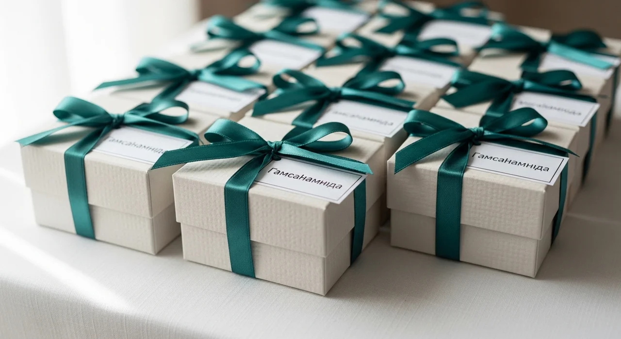 답례품과 이벤트: 하객에게 감사의 마음 전하기