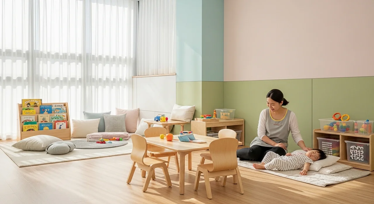 시간제 보육 및 어린이집 지원 서비스 활용하기