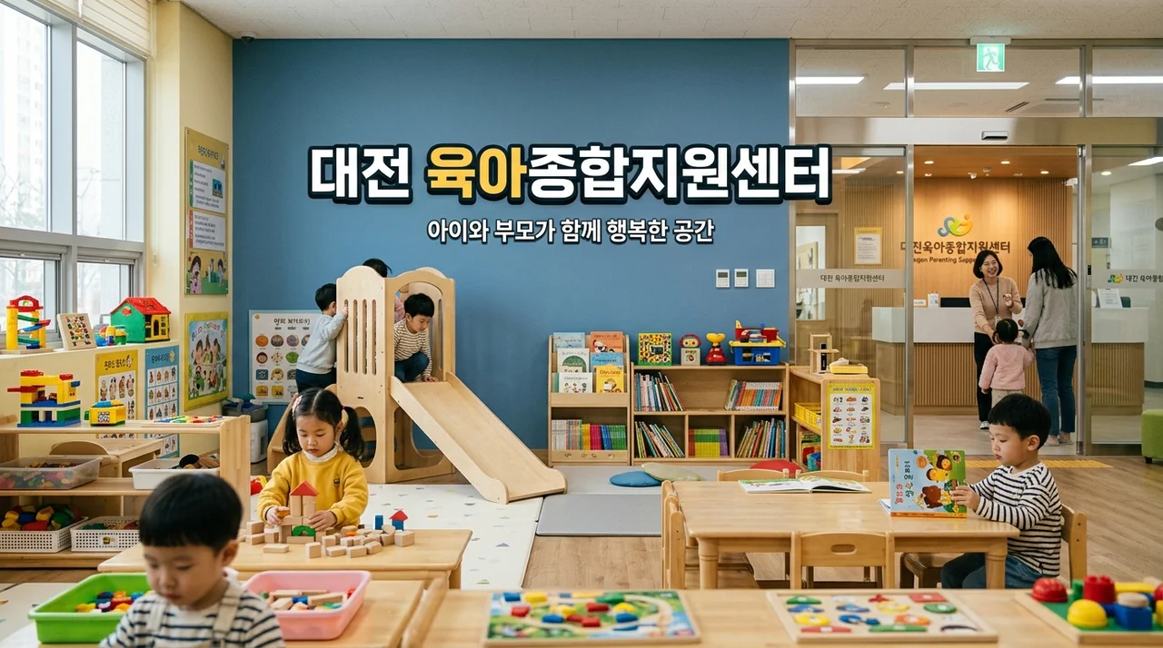 대전 육아종합지원센터 완벽 가이드: 장난감 대여부터 시간제보육까지