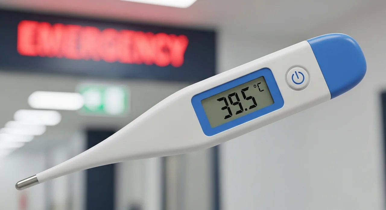 밤에 고열이 날 때, 응급실에 가야 하는 상황