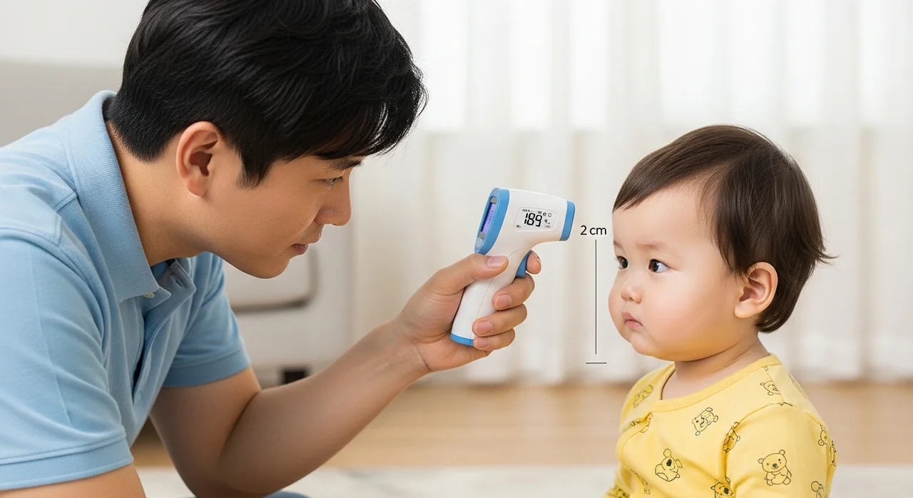 비접촉식 체온계, 정확도를 높이는 팁