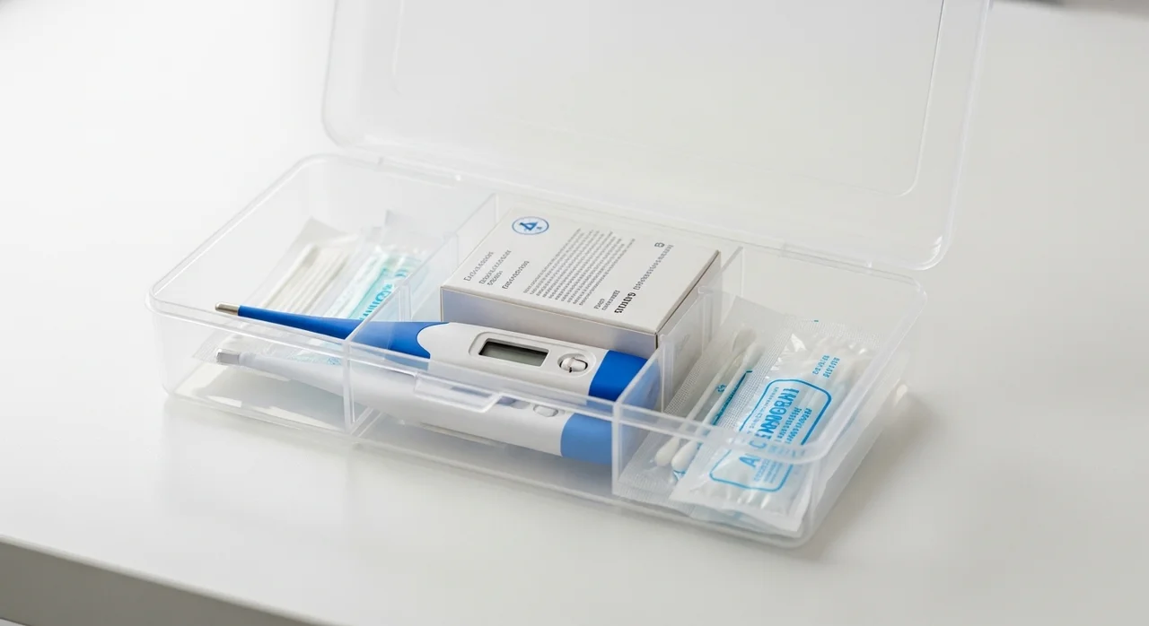 체온계 관리 및 배터리 관리 주의사항