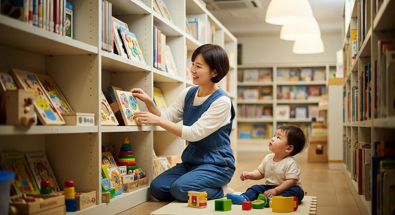 장난감 도서관: 경제적인 육아의 시작