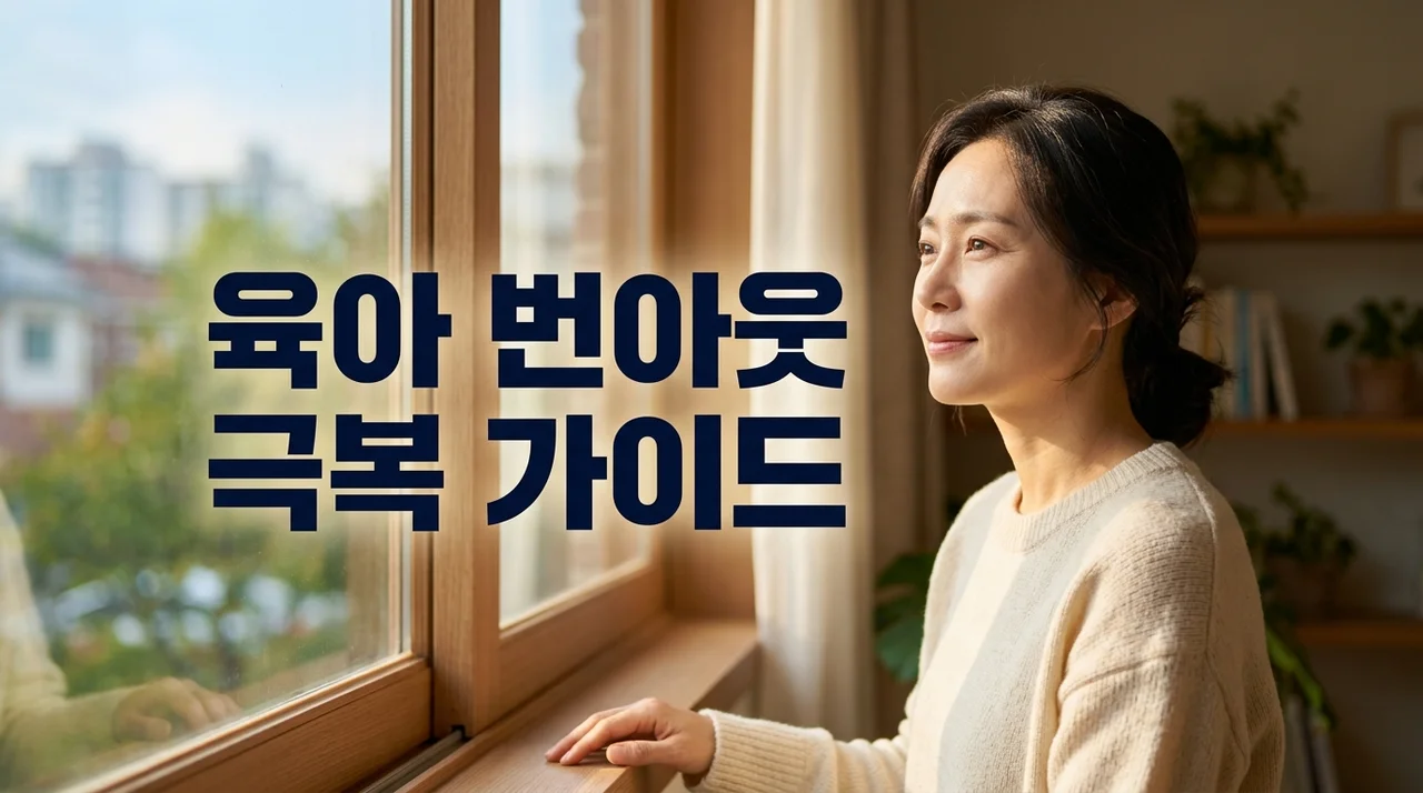 육아 번아웃 증후군 자가진단 및 극복을 위한 5가지 실천 가이드