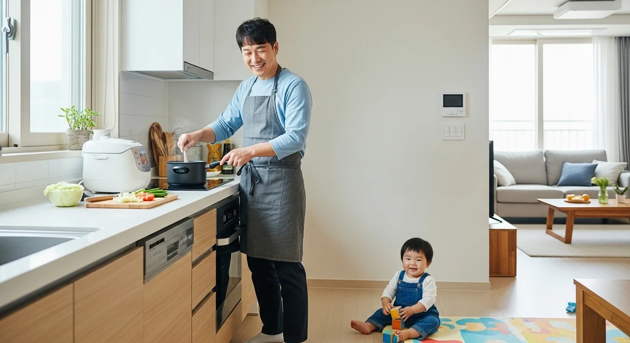 아빠의 육아휴직, 가부장적 가치관의 붕괴