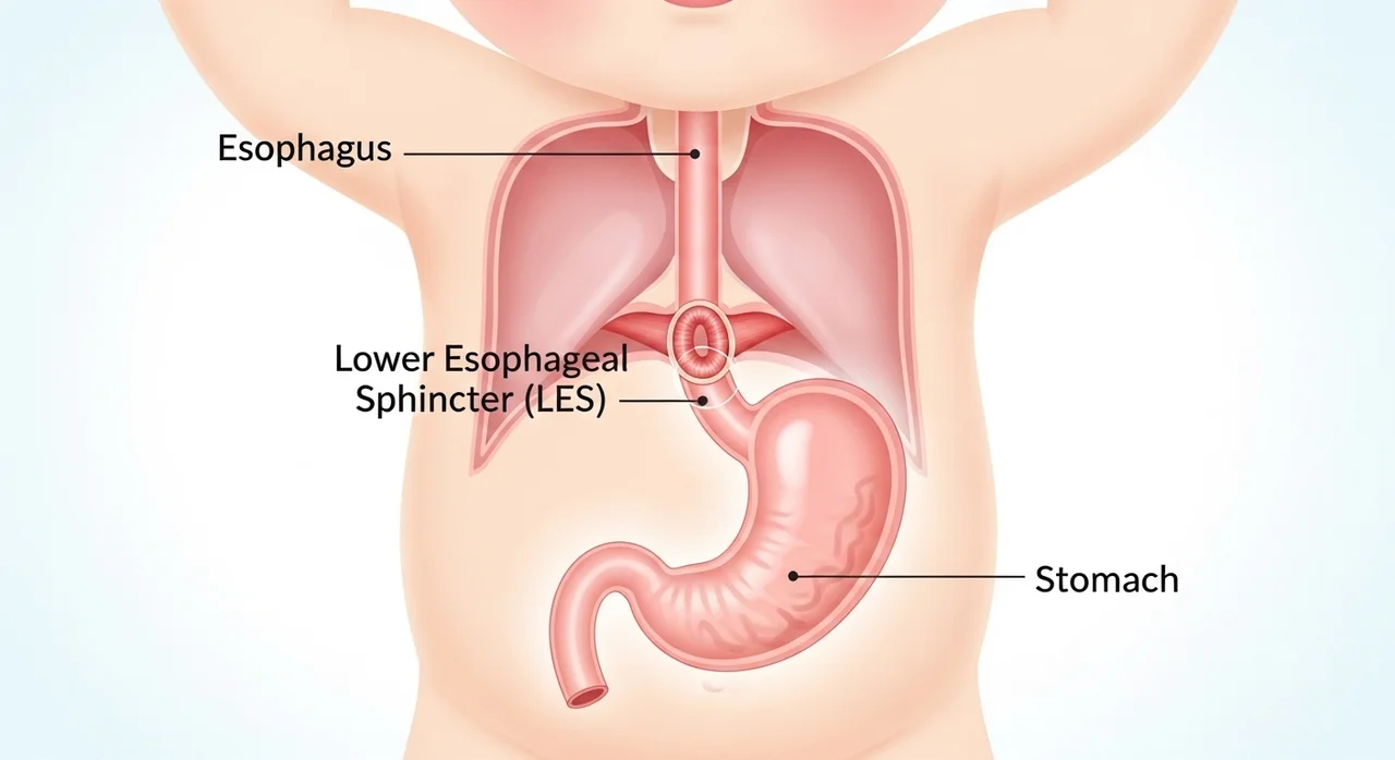아기가 토하는 주요 원인 5가지