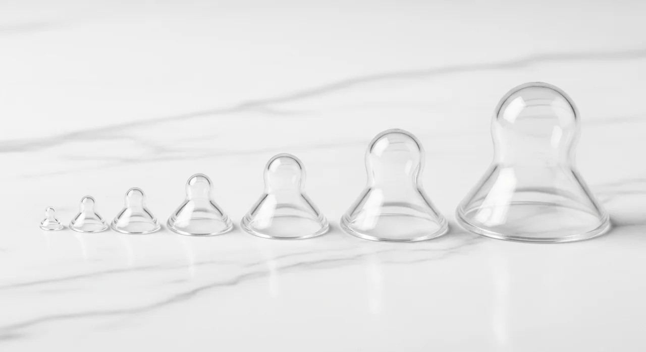 표준적인 아기 젖꼭지 단계별 가이드