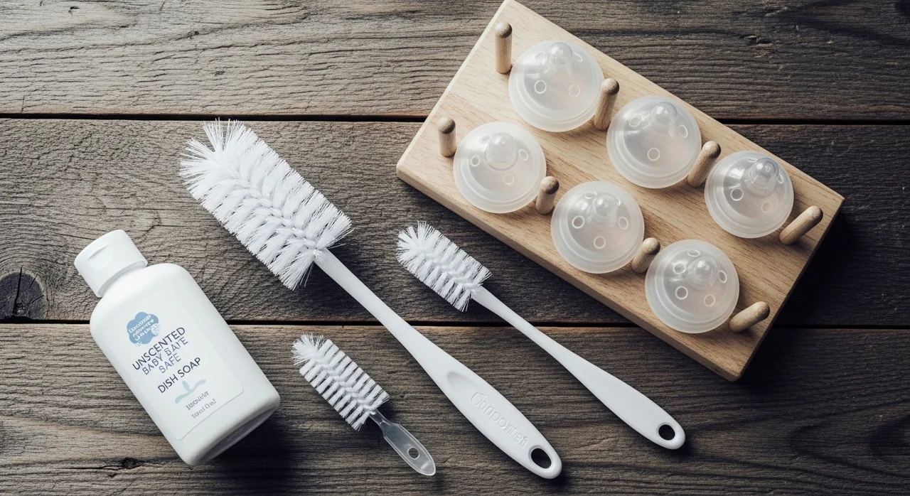 젖꼭지 소재 선택과 관리 방법