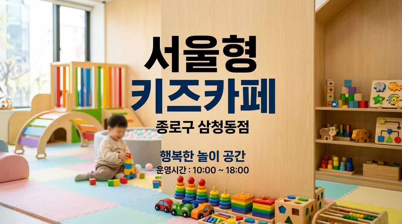 서울형 키즈카페 예약 방법 및 가격: 3천원의 행복, 지점별 주차 팁 총정리
