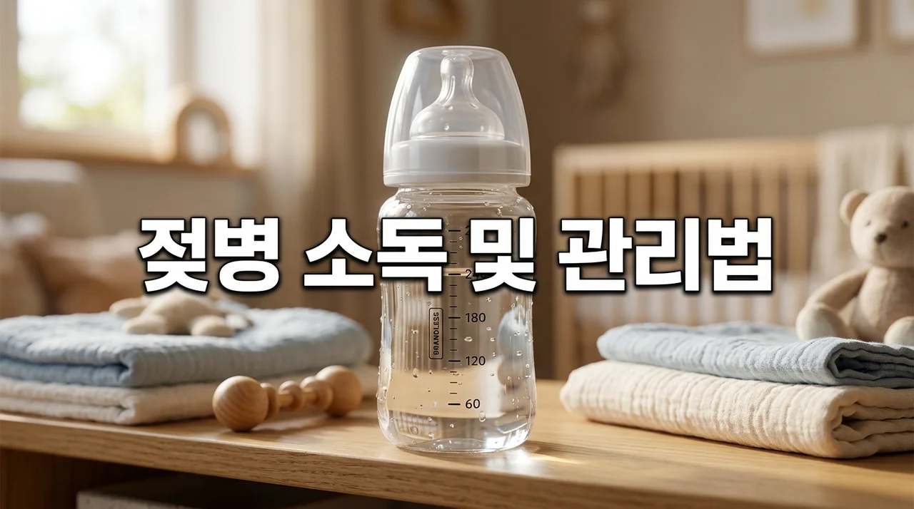 신생아 젖병 소독 및 관리법 완벽 가이드: 열탕부터 UV까지 위생 관리