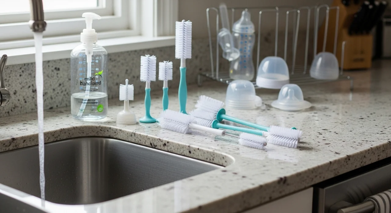 올바른 젖병 세척 단계: 소독보다 중요한 세척