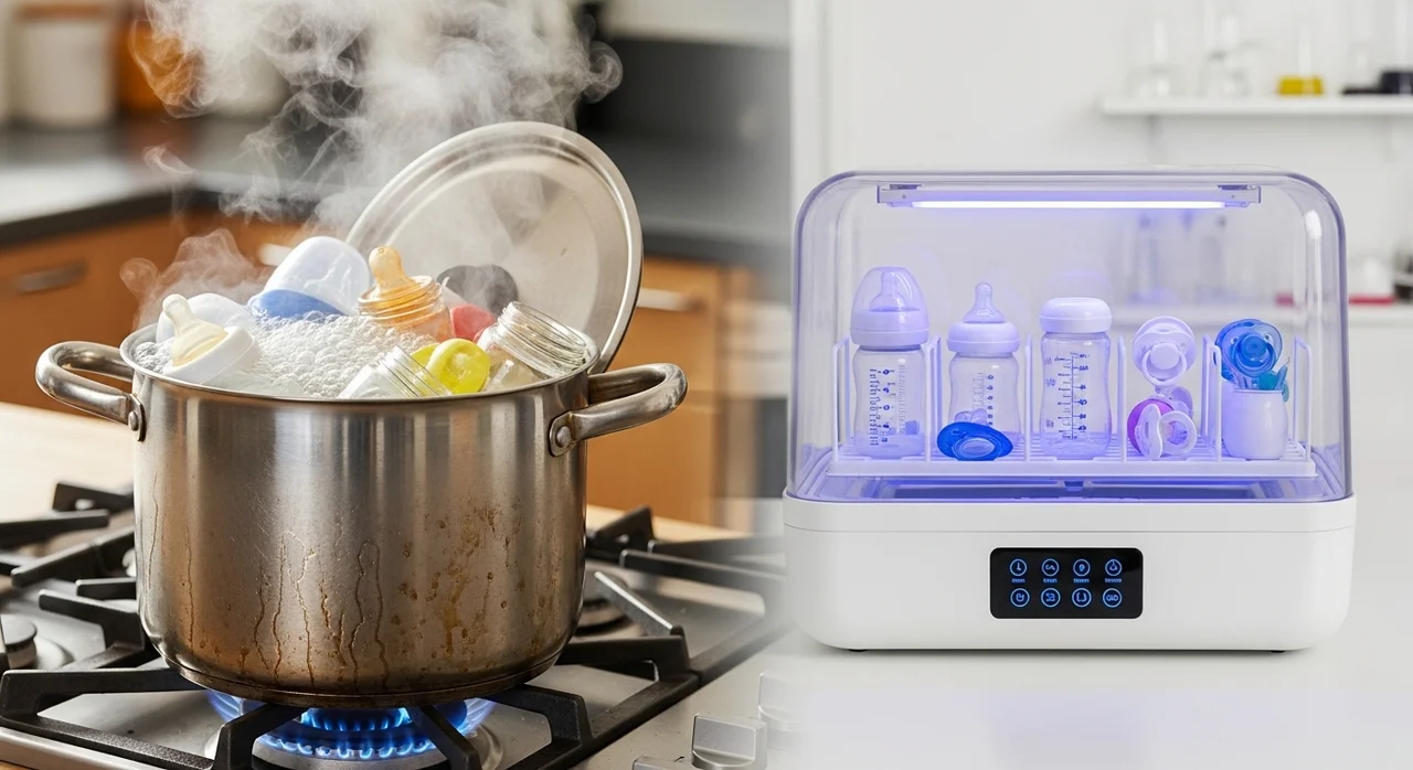 젖병 소독 방법의 종류와 특징 비교