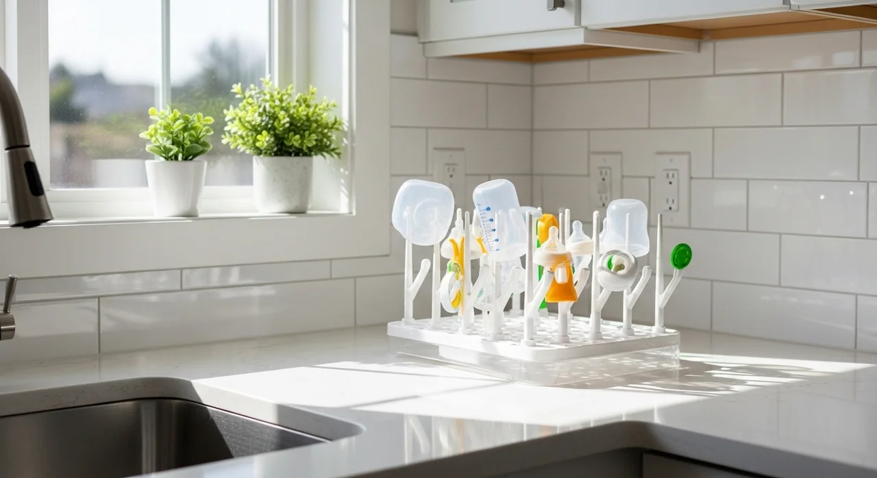 소독 후 건조와 위생적인 보관 방법