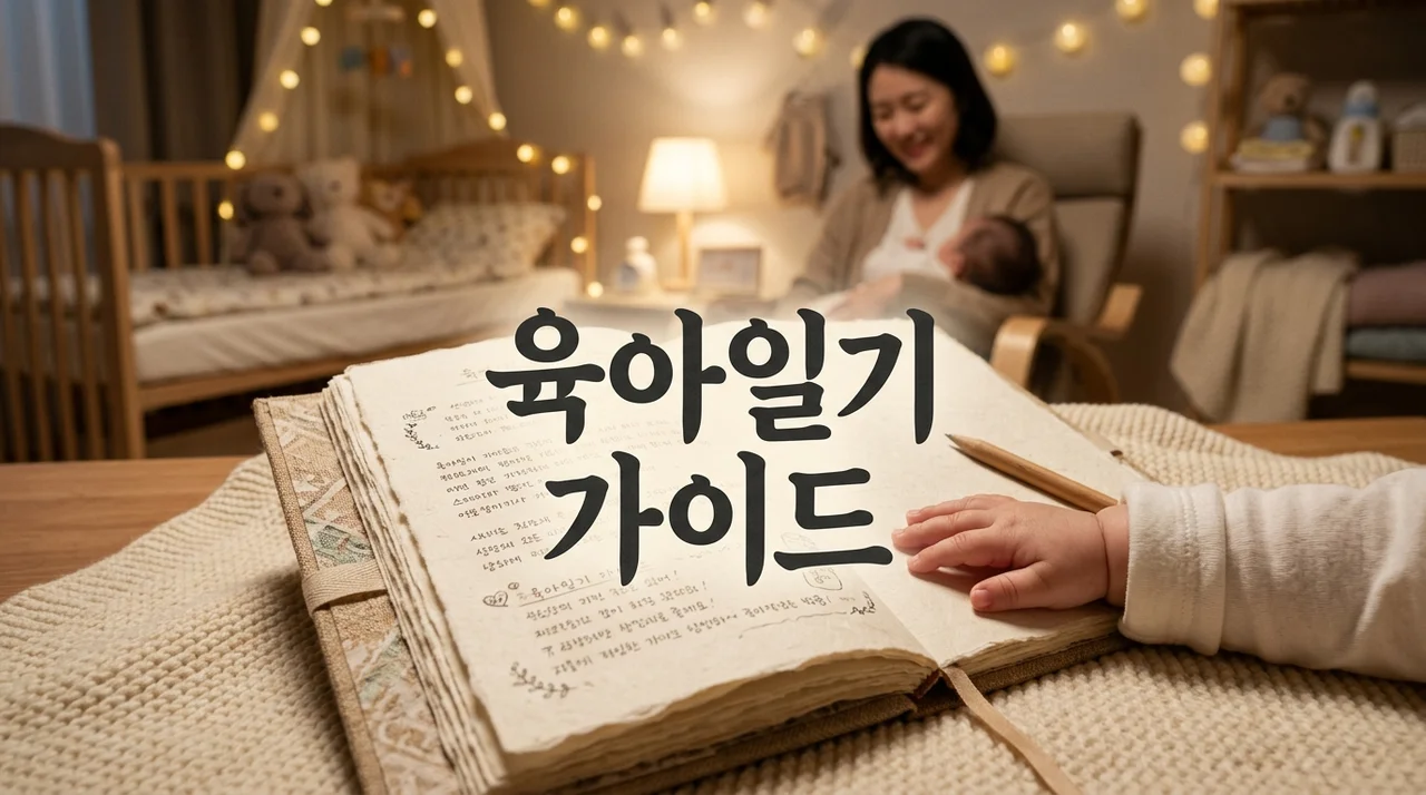 육아일기 쓰는 법과 효과: 우리 아이 성장을 담는 완벽 가이드