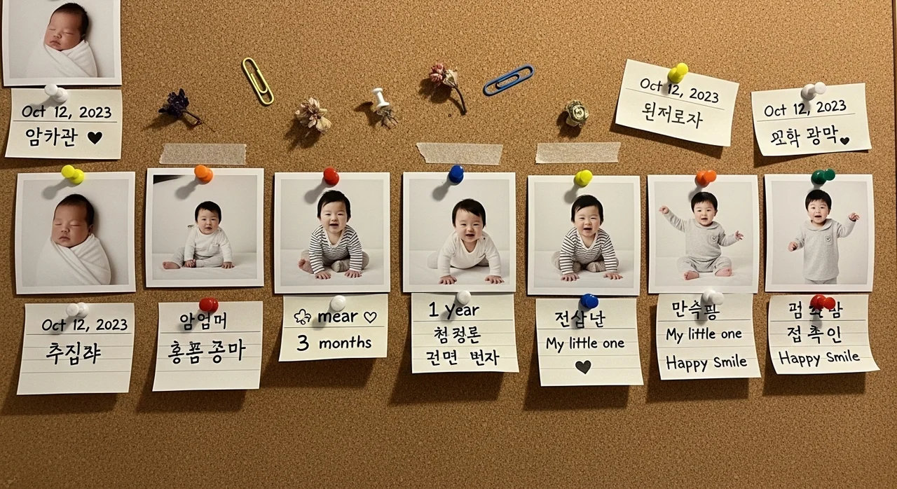 월령별 놓쳐선 안 될 핵심 기록 포인트