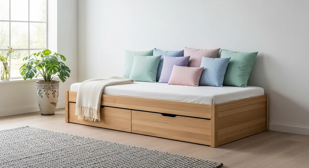 좁은 방도 넓어 보이는 가구 배치와 침대 선택법